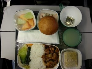 In-flight Dinner